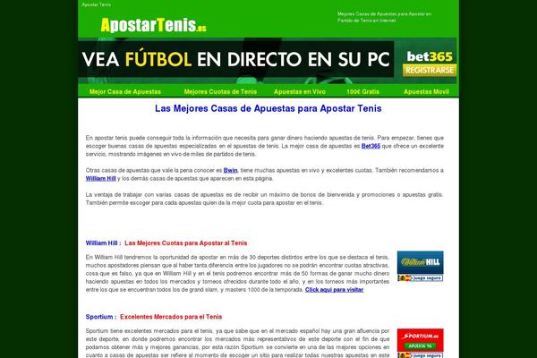 apostartenis.es site used Diseno1