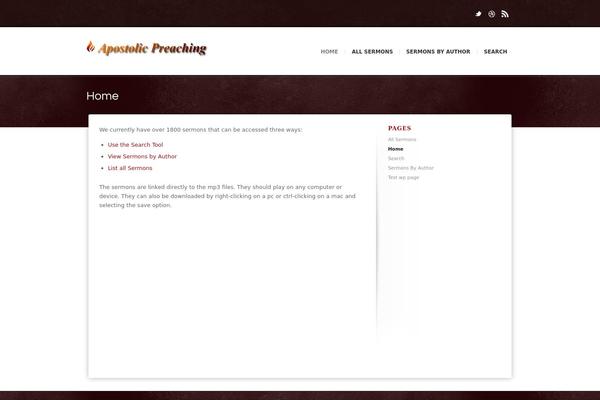 Incarnation theme site design template sample