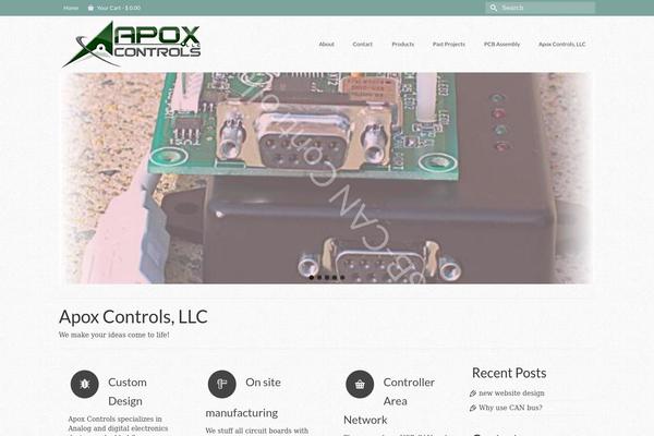 apoxcontrols.com site used Virtue Premium