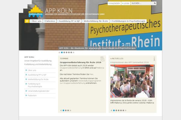app-koeln.de site used App-responsive