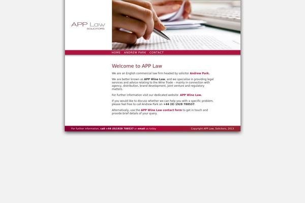 app-law.com site used App-law.com