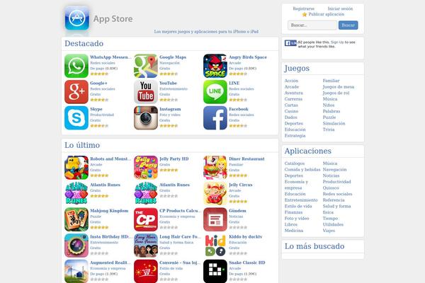 app-store.es site used App-store