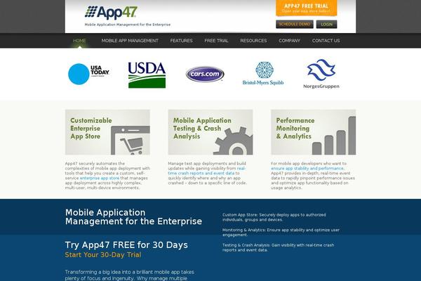 app47.com site used App47