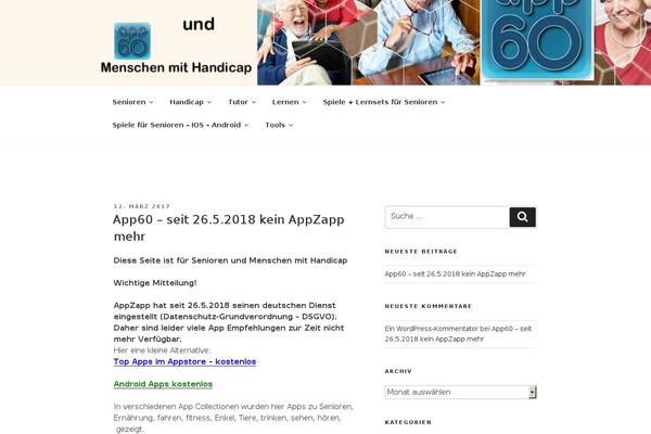 Twenty Seventeen theme site design template sample