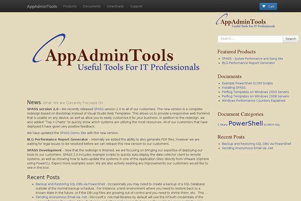 appadmintools.com site used Appadmintools