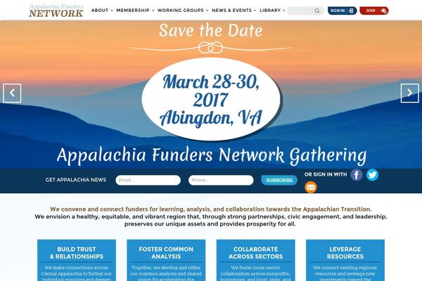 appalachiafunders.org site used Xanthos