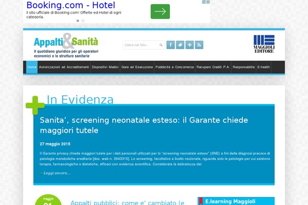 appaltiesanita.it site used Appaltiesanita