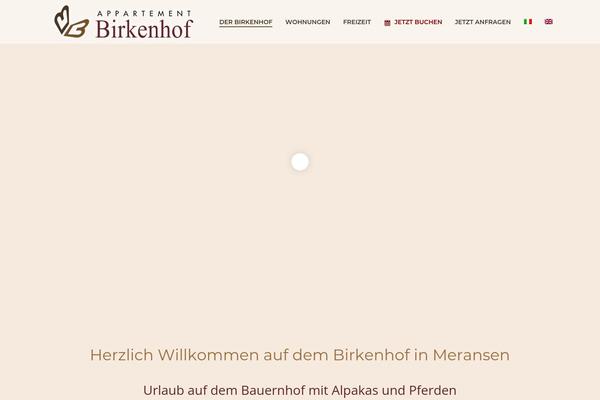 appartement-birkenhof.com site used Birkenhof