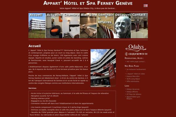 apparthotel-ferney-geneve.com site used Sliding Door