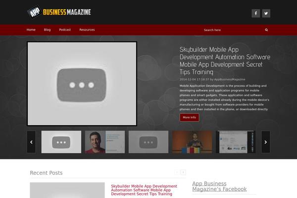 P1-video-magnet theme site design template sample