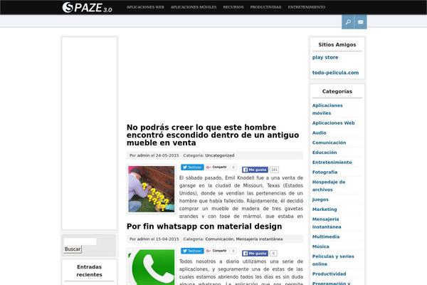 appdiario.com site used Spaze