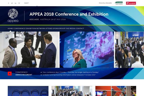 appeaconference.com.au site used Appea-conference