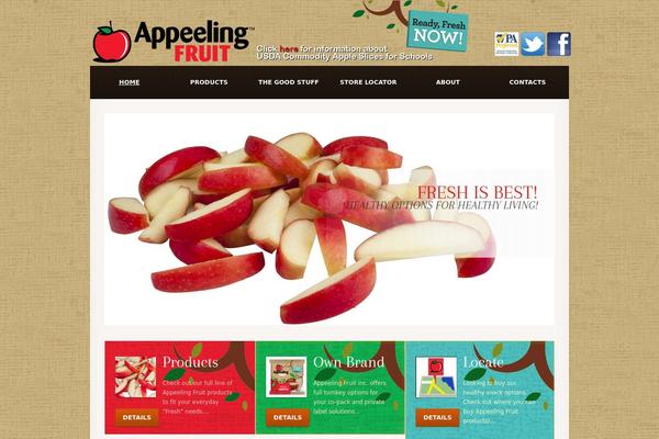 appeelingfruit.com site used Theme1614