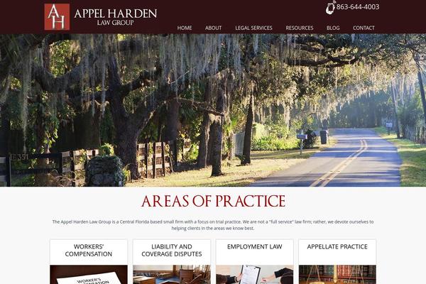 appelharden.com site used Appel_harden_v1