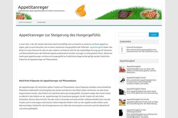 Iconic One theme site design template sample