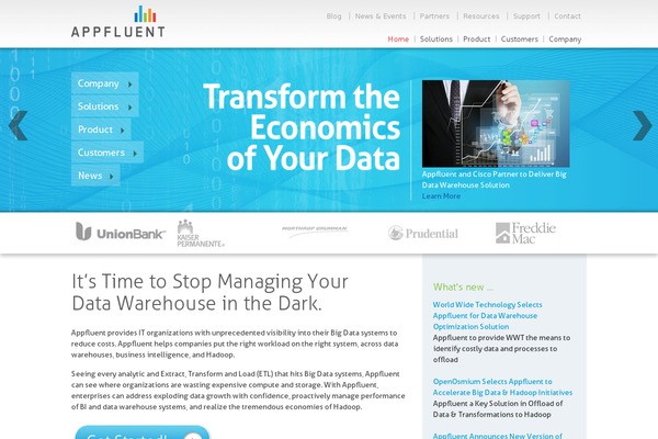 appfluent.com site used Appfluent