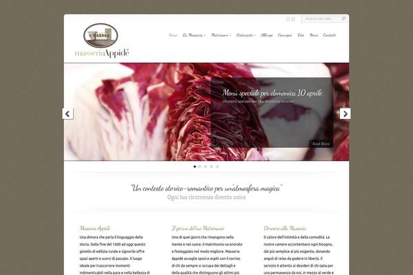 Chameleon theme site design template sample