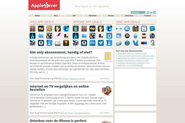 apple4ever.nl site used Apple4ever_v2
