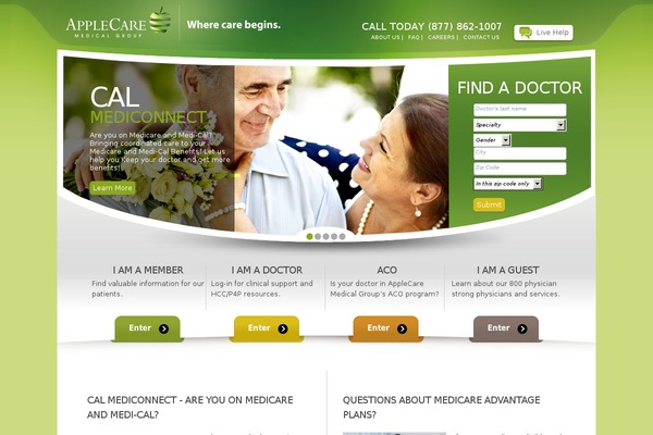 applecaremedical.com site used Applecaremedical