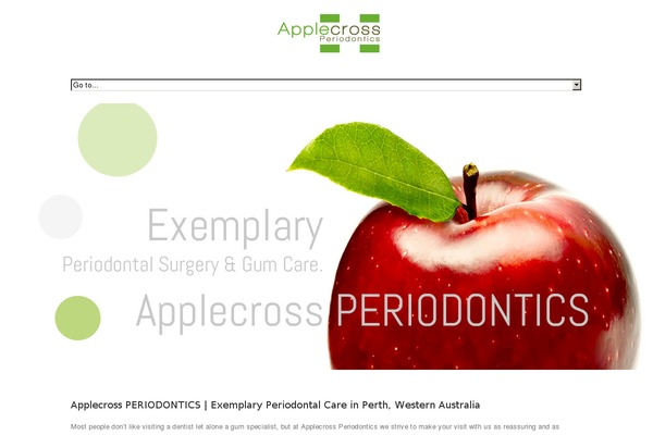 applecrossperiodontics.com.au site used Ap