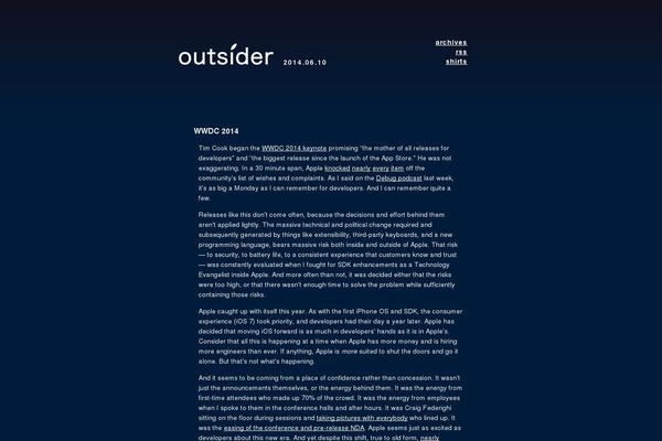appleoutsider.com site used Ao1030