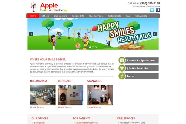 applepediatricdentistry.com site used NANCY