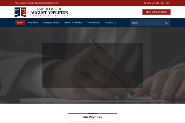 appletonlawillinois.com site used Dt-attorney