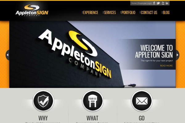 appletonsign.com site used 1000responsivestellar