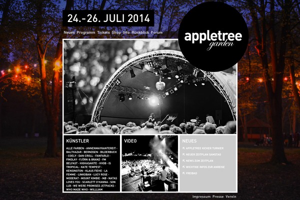appletreegarden.de site used Appletreegarden-neu