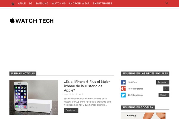 applewatchtech.es site used Newspaper-new