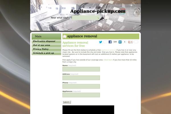appliance-pickup.com site used Appliancepickup