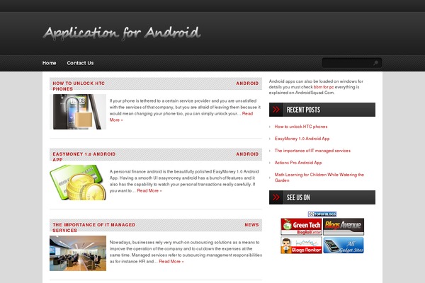 application-for-android.com site used LeetPress