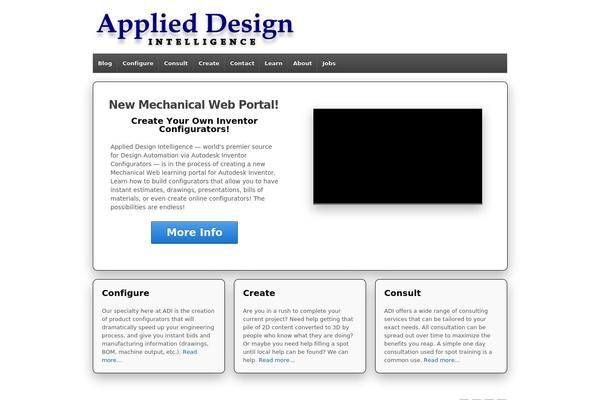 applieddesignintelligence.com site used Responsive-adi