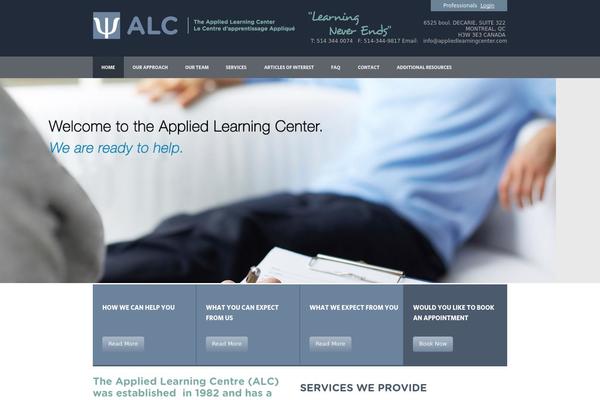 Alc theme site design template sample