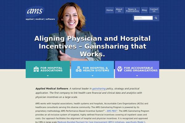 appliedmedicalsoftware.com site used Ams