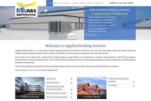 appliedroofingservices.com site used Ars