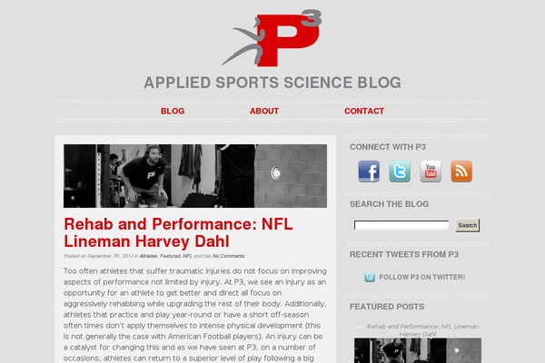 appliedsportsscience.com site used P3b
