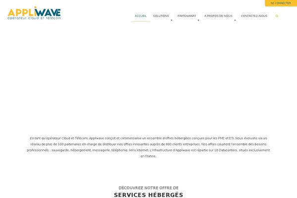 appliwave.com site used Theme-appliwave