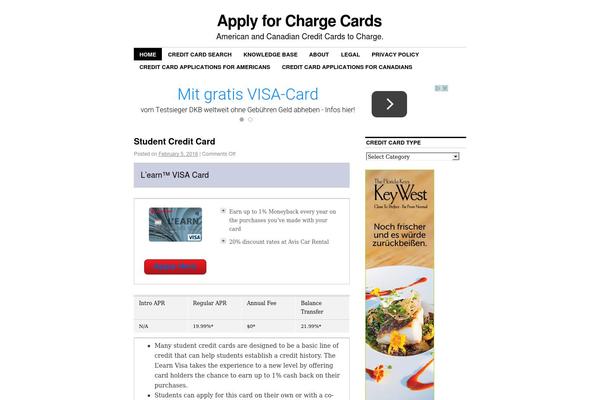 applyforchargecards.com site used Coraline