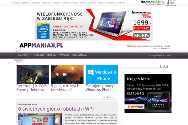 appmaniak.pl site used Style-appmaniak