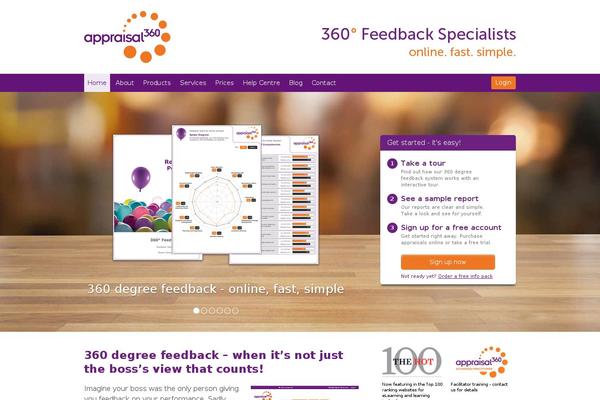 360 theme site design template sample