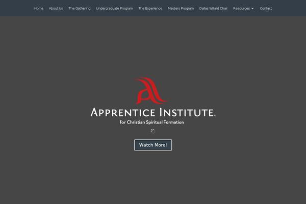 apprenticeinstitute.org site used Apprentice-institute