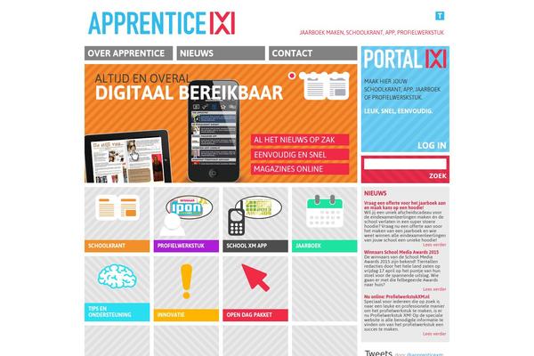 apprenticexm.nl site used Apprentice