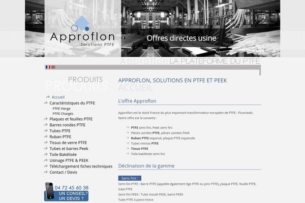 approflon.com site used Approflon