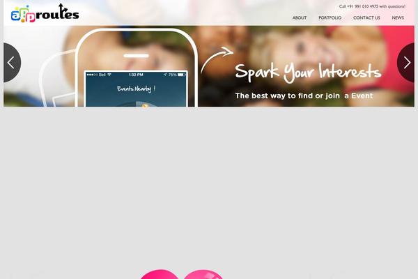 Virtue theme site design template sample