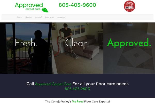 approvedcarpetcare.com site used Approvedcarpetcare-v2