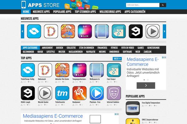 apps-store.nl site used App-store