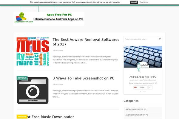 appsfreeforpc.com site used Blogus