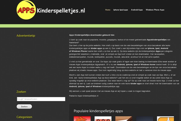 appskinderspelletjes.nl site used Mediastore-theme