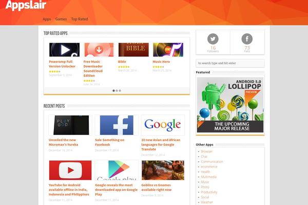 Sahifa theme site design template sample